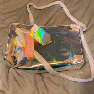Iridescent handbag